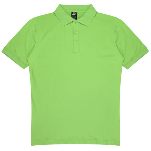 Clayfield Mens Polos Apple Green